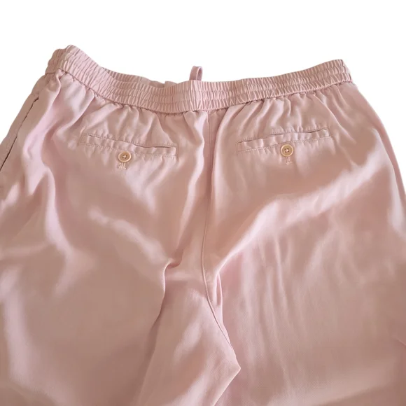 Talbots Pale Pink Drawstring Pants - Picture 5 of 8